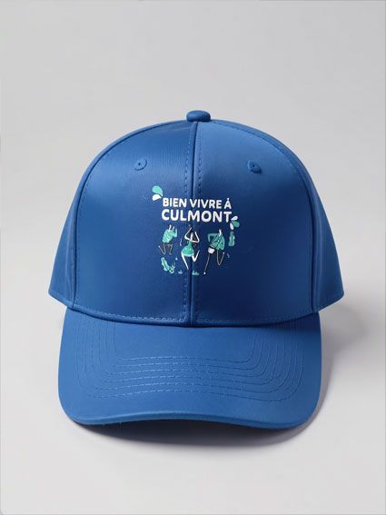 Casquette personnalisée flocage Bien vivre à Culmont