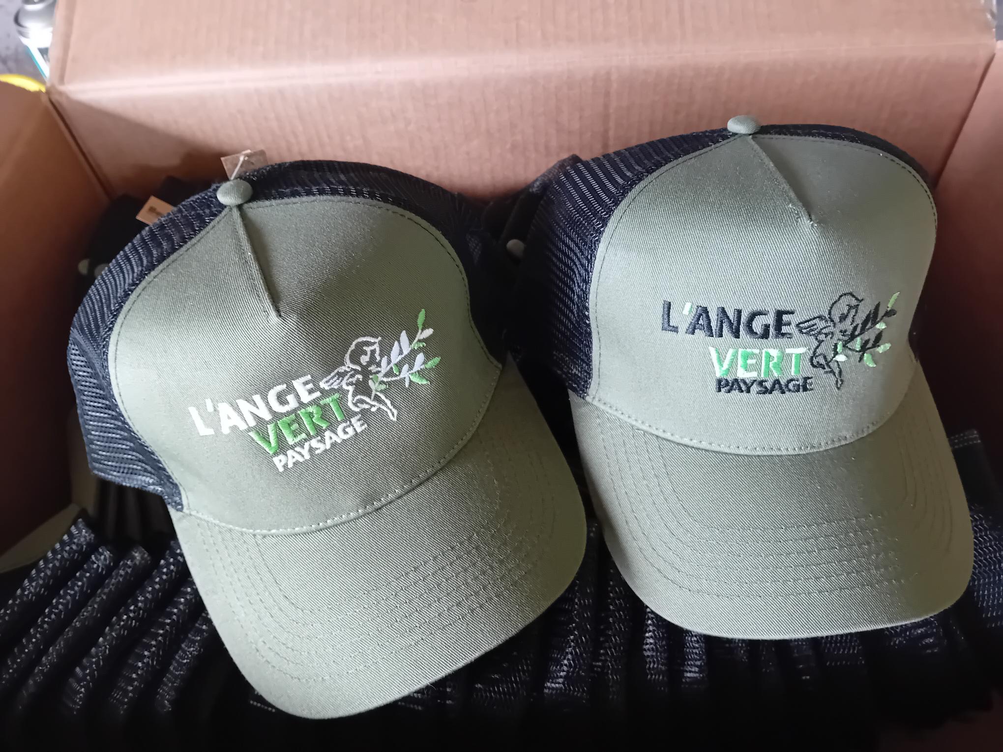 Casquette personnalisée broderie Pixels Enseignes Côte-d'Or