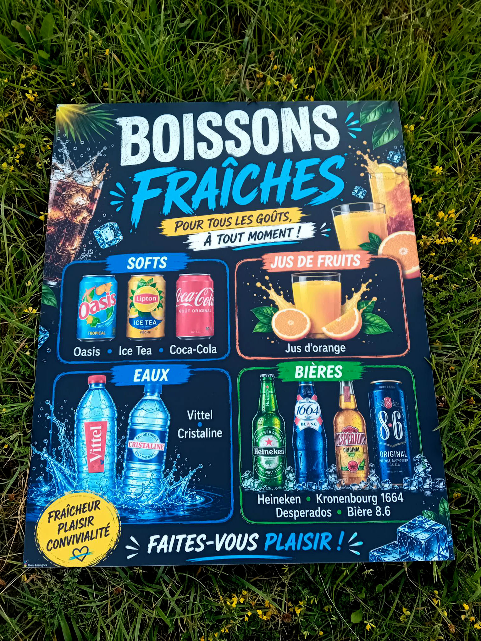 Panneau signalétique professionnel Côte-d'Or